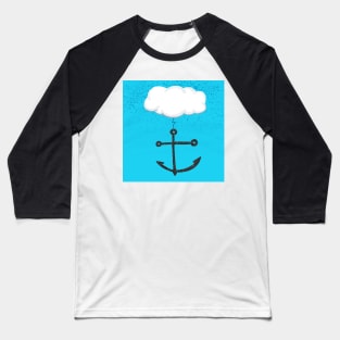 Cloud Anchor Baseball T-Shirt